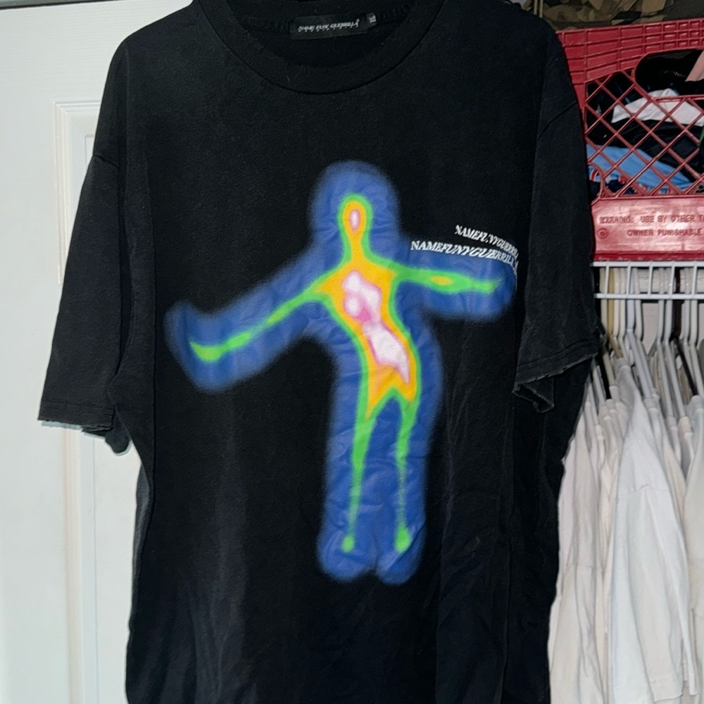 Men’s luxury streetwear graphic T from NamefunyGuerilla